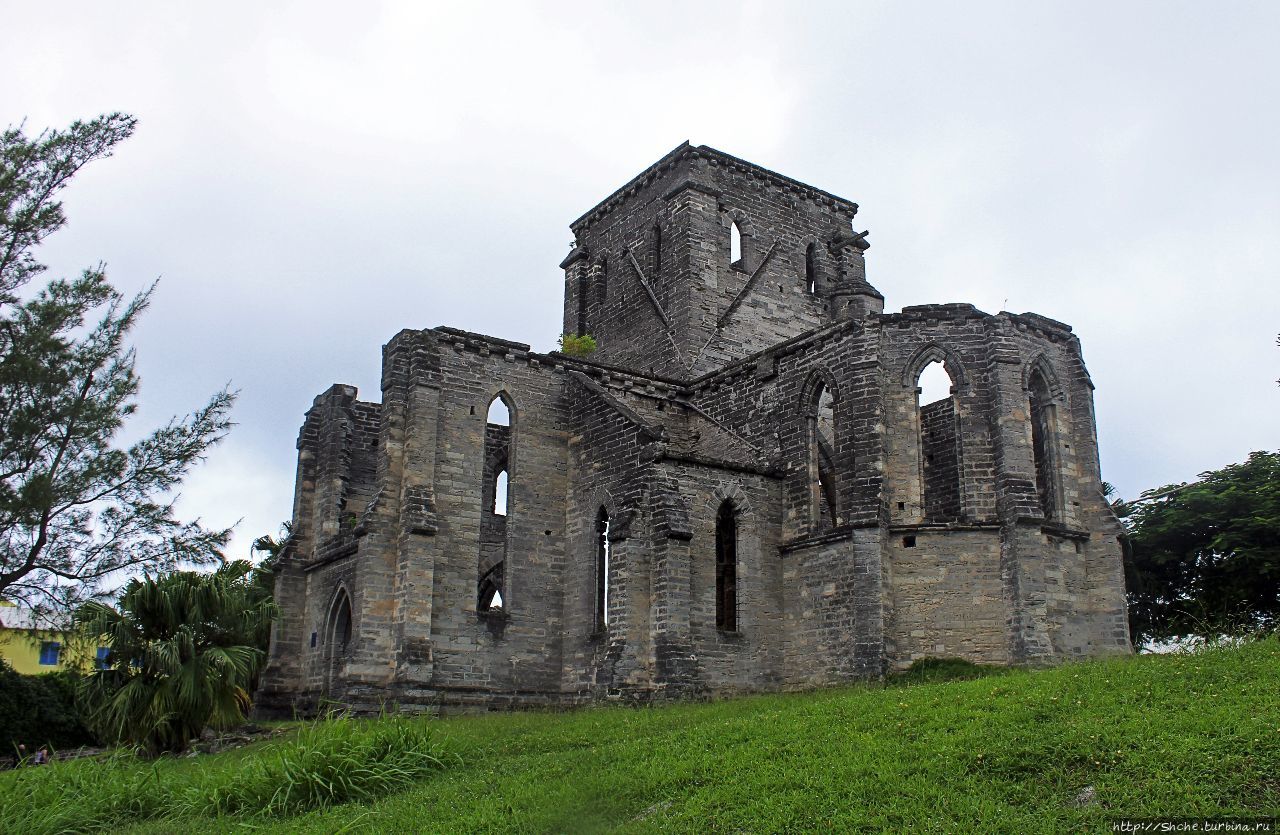 Недостроенная церковь Сейнт-Джордж, Бермуды