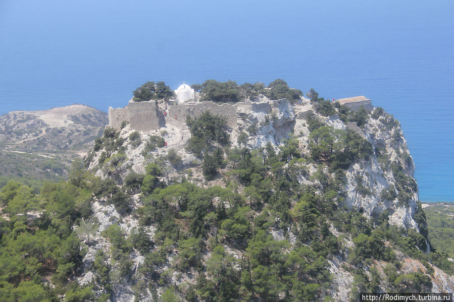 Замок Монолитос Остров Родос, Греция