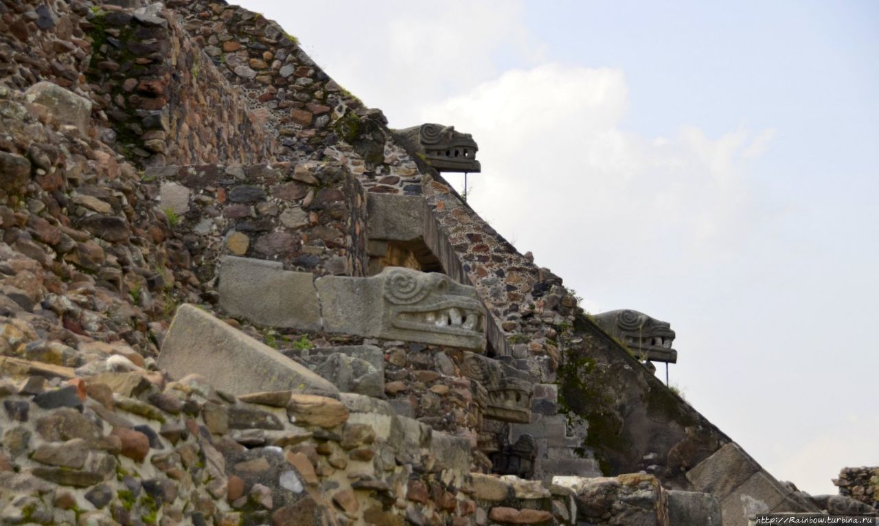 Таинственный город Теотиуакан пре-испанский город тольтеков, Мексика