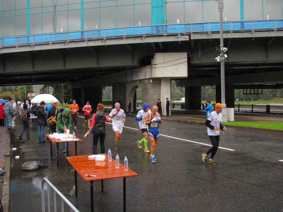 Первый Московский Марафон Москва, Россия