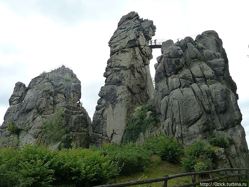 Externsteine Детмольд, Германия