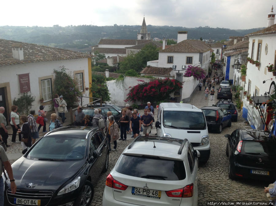 Вид на город Обидуш. Обидуш, Португалия