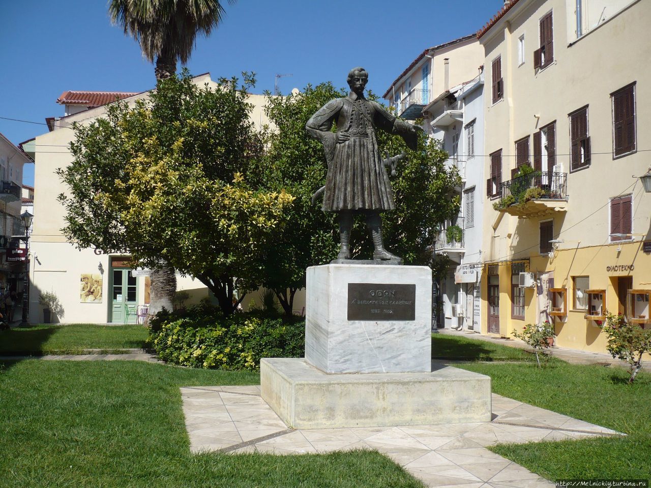 Памятник королю Оттону I Нафплио, Греция