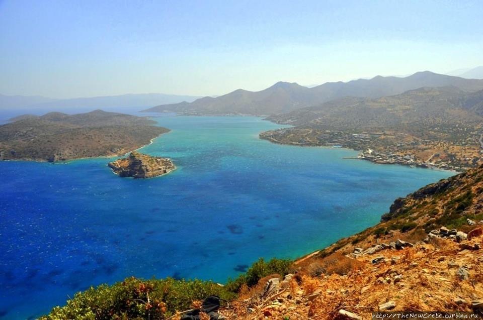 Пляжи Крита. Деревня Плака. Остров Крит, Греция