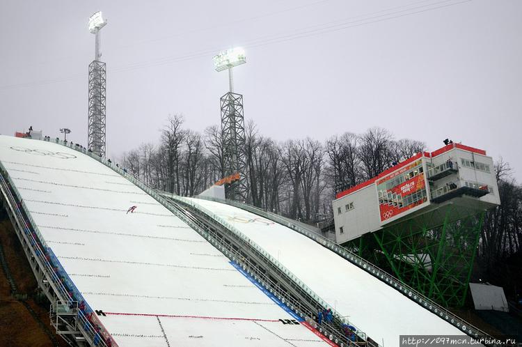 Прыгун летит. Погода была