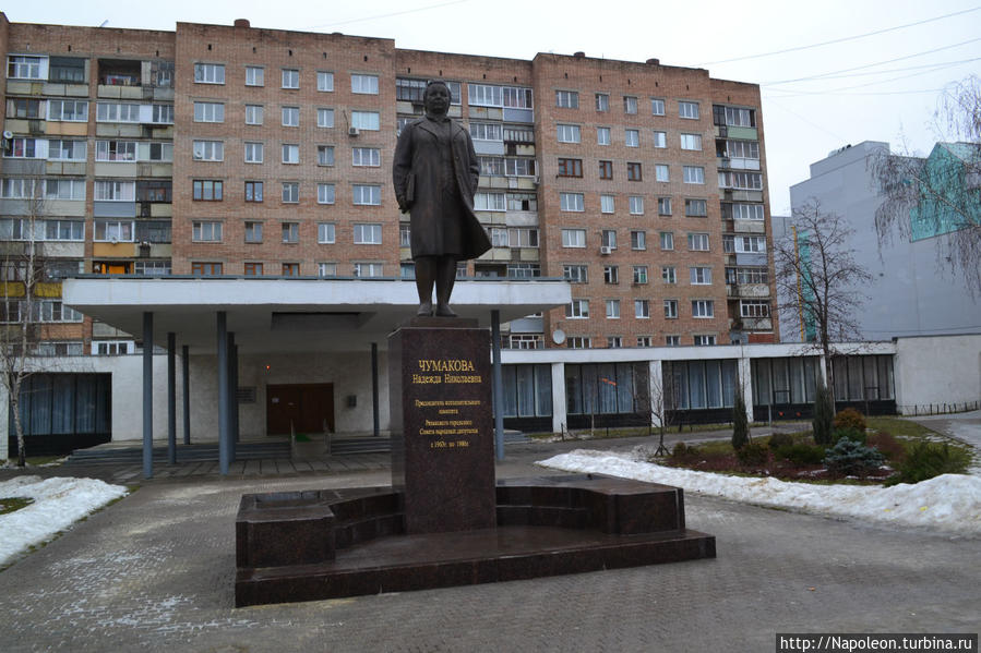 памятник Надежде Чумаковой Рязань, Россия