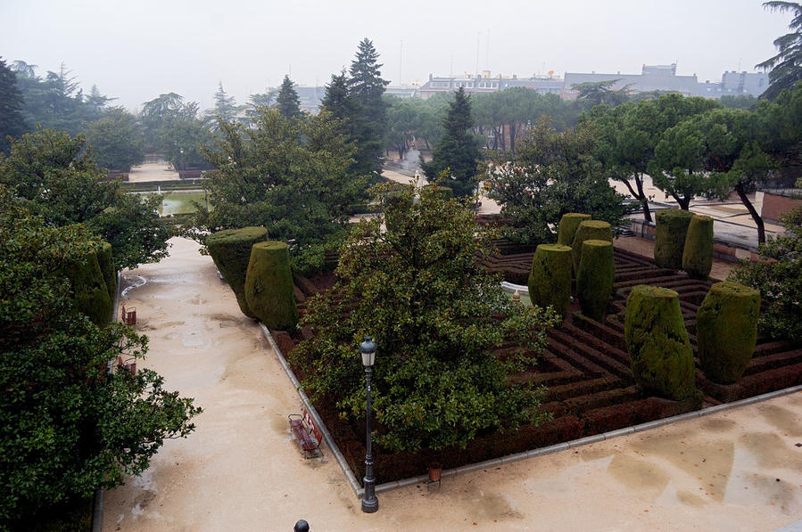 Сады Сабатини Мадрид, Испания