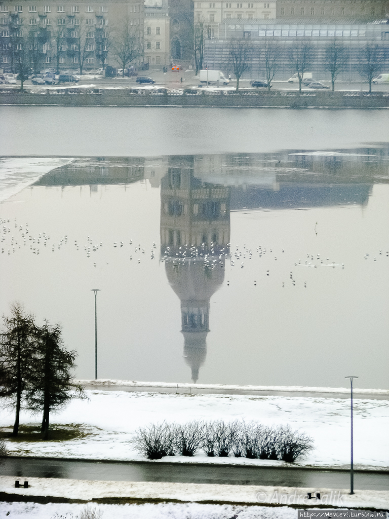 Рига в январе Рига, Латвия