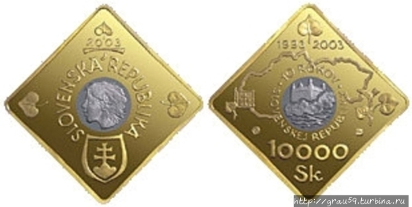 Четырёхугольные монеты Суринам