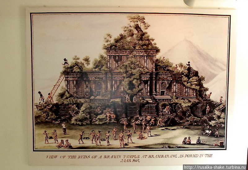 Археологический музей Прамбанана Джокьякарта, Индонезия