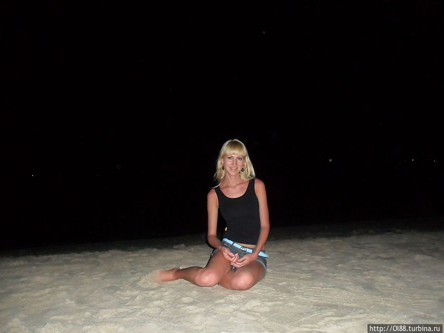 Ночной пляж Патонга