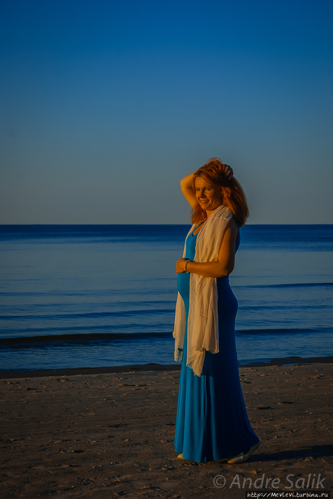 Красивое взморье Юрмала, Латвия