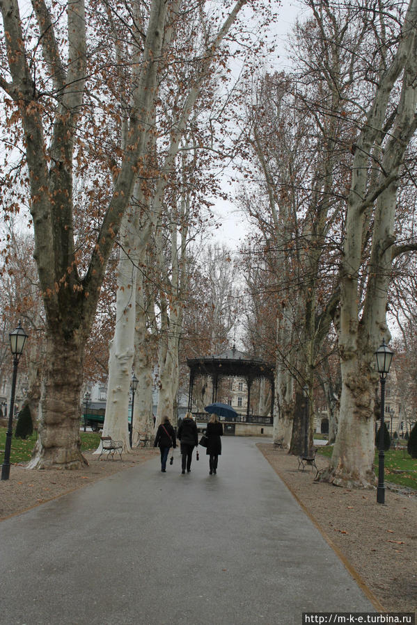 Парк на площади Николы Шубича Зринского