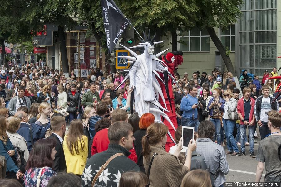 Парад уличных театров в Воронеже Воронеж, Россия