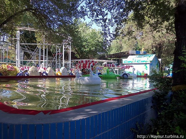 Водоем для плавания  на предметах....