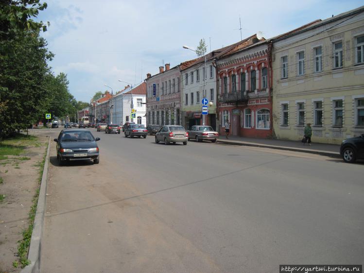 Центр города немного отли