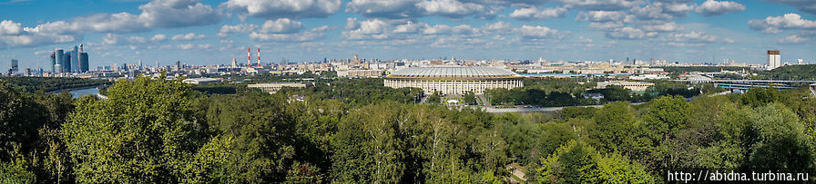 Панорама Москвы Москва, Россия