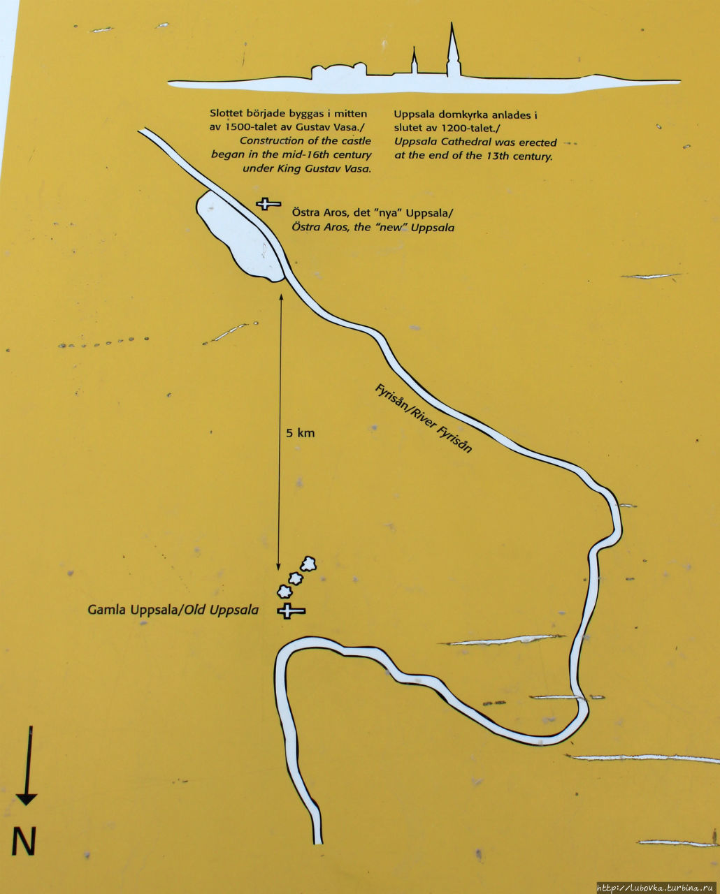 Старая Уппсала (Gamla Uppsala) Уппсала, Швеция