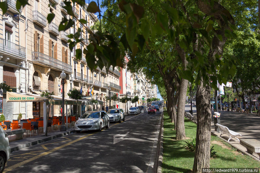 По Таррагоне Таррагона, Испания