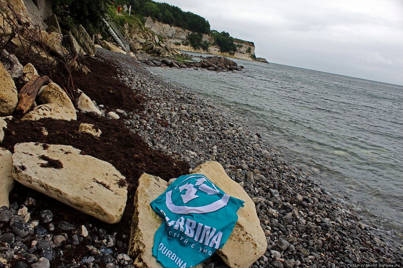 Утесы на юге Дании. Stevns Klint - объект ЮНЕСКО № 1416 Стевнс-Клинт береговая линия, Дания