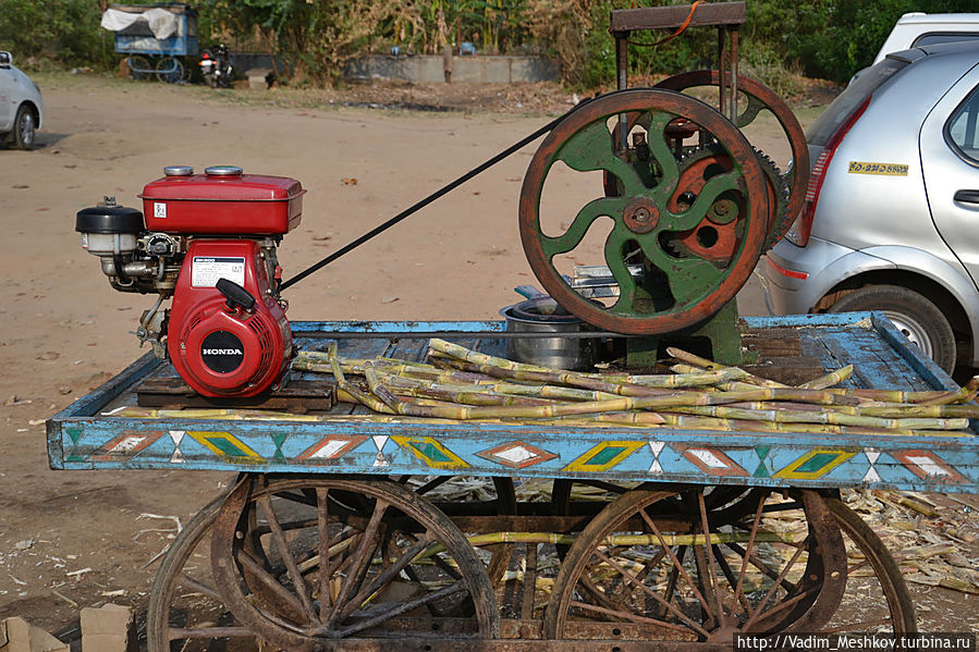 Агрегат для производства тростникового сока Хампи, Индия