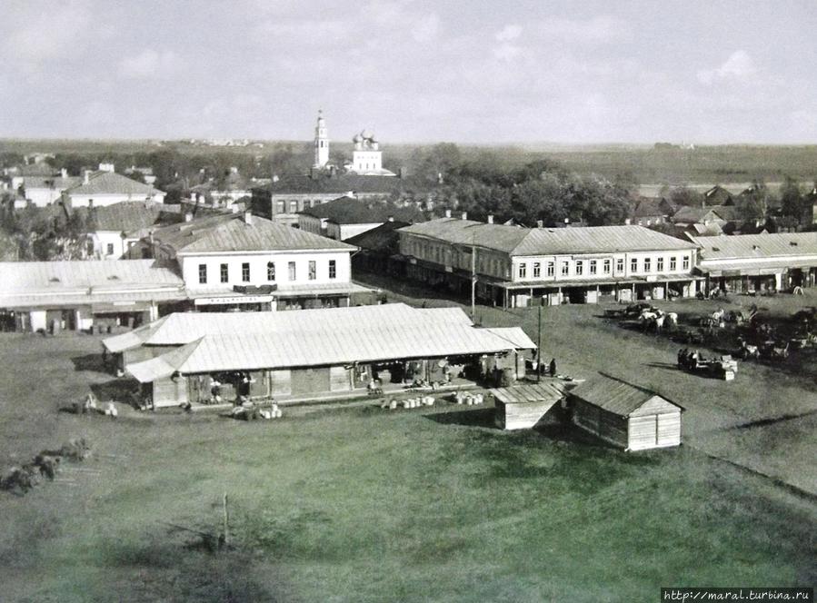 Молога. Сенная площадь и Ярославская улица Ярославская область, Россия