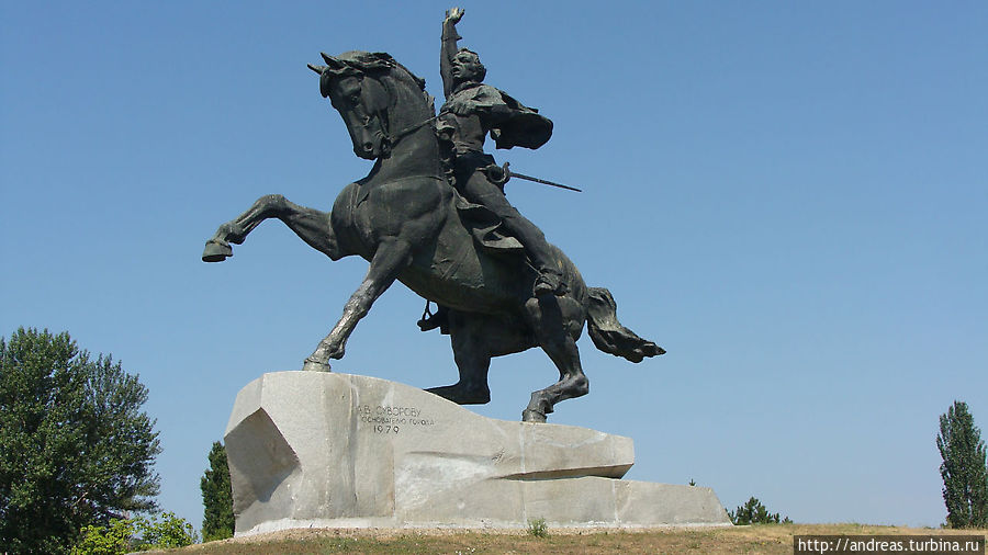 Памятник Суворову в Тирасполе Тирасполь, Приднестровская Молдавская Республика