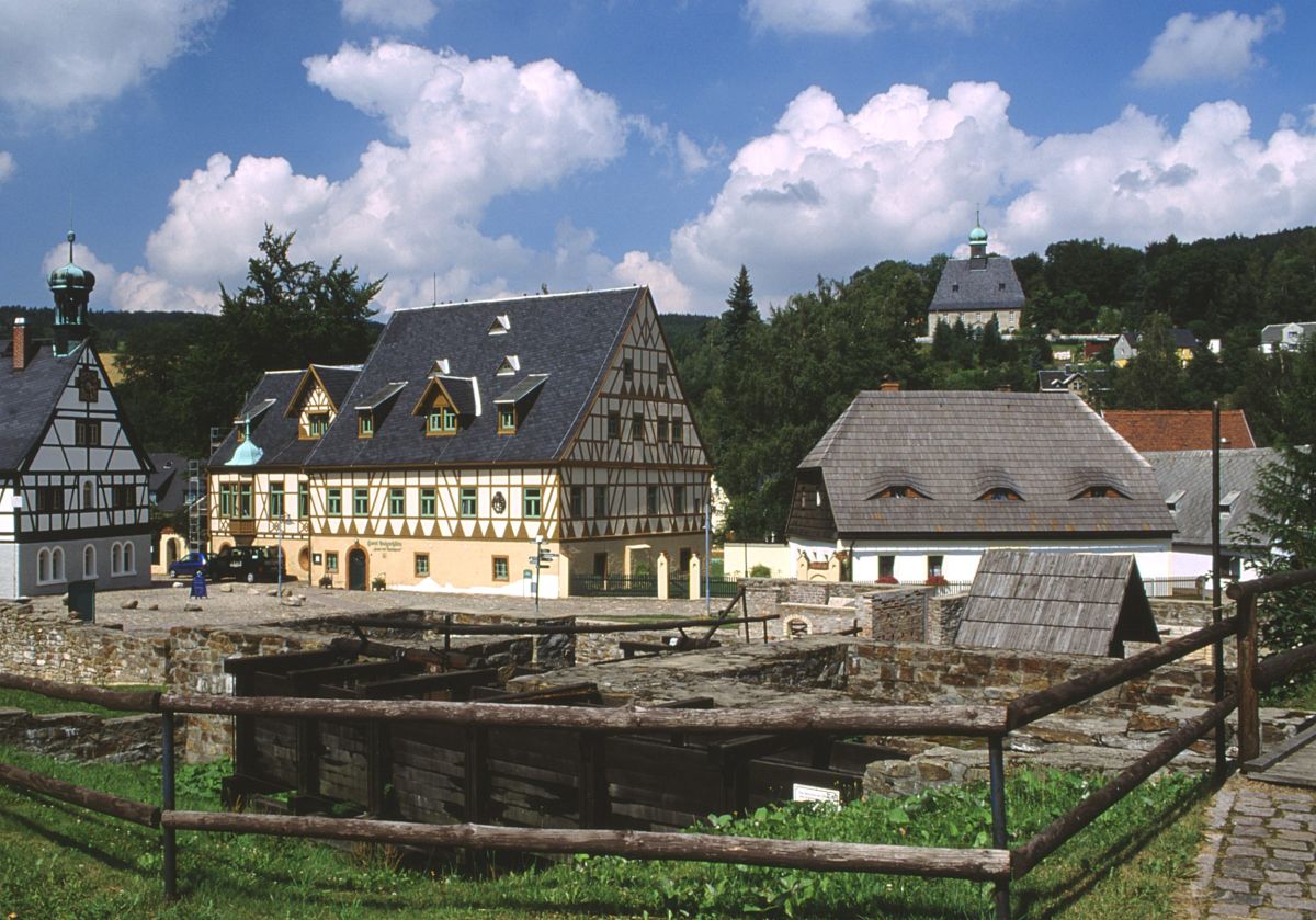 Музей Зайгерхютте Ольбернхау-Грюнталь / Denkmalkomplex Saigerhütte Olbernhau-Grünthal