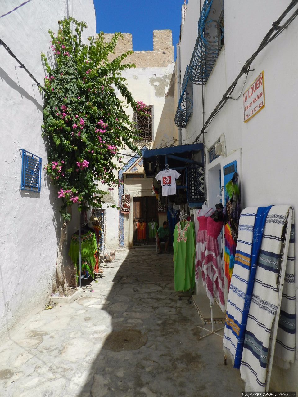 Хаммамет. Прогулка по старому городу Хаммамет, Тунис
