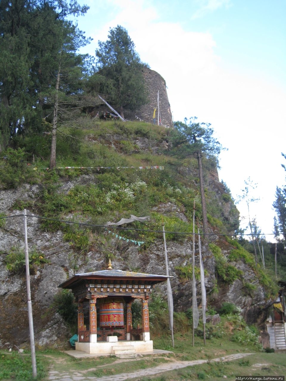 Крепость Друкгел в честь победы над Тибетом. Ч.80