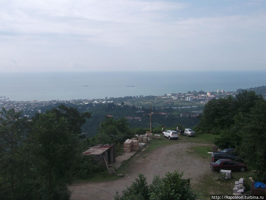 Гора Самеба . Закат второй Батуми, Грузия