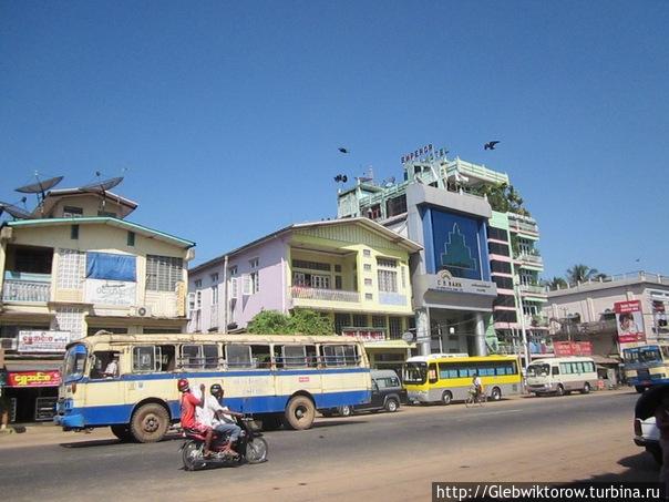 Транспорт в городе Багоу Багоу, Мьянма