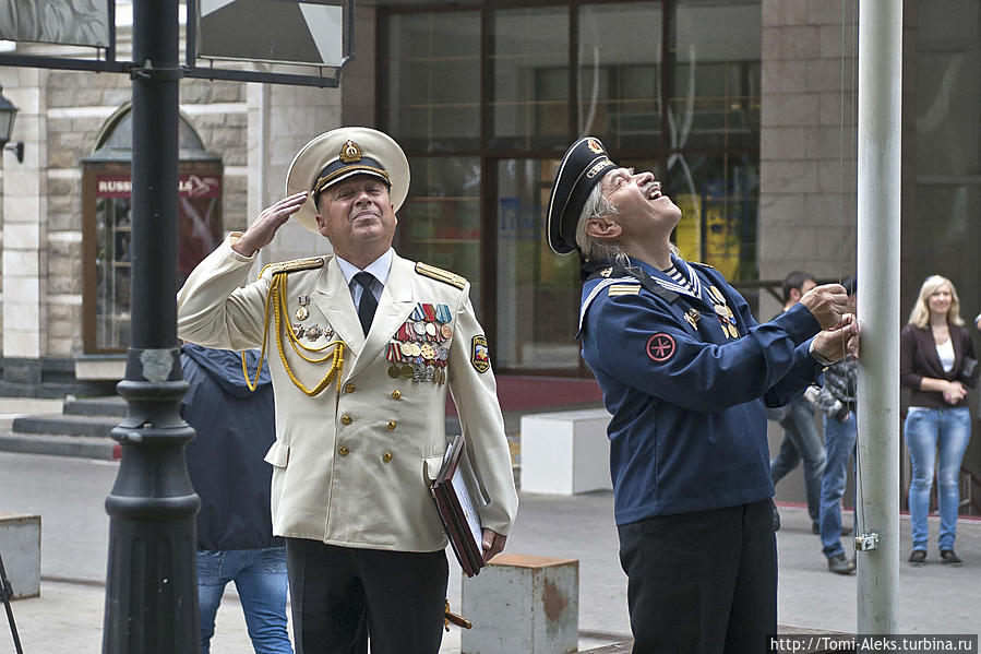 Так отметили день ВМФ в Воронеже Воронеж, Россия