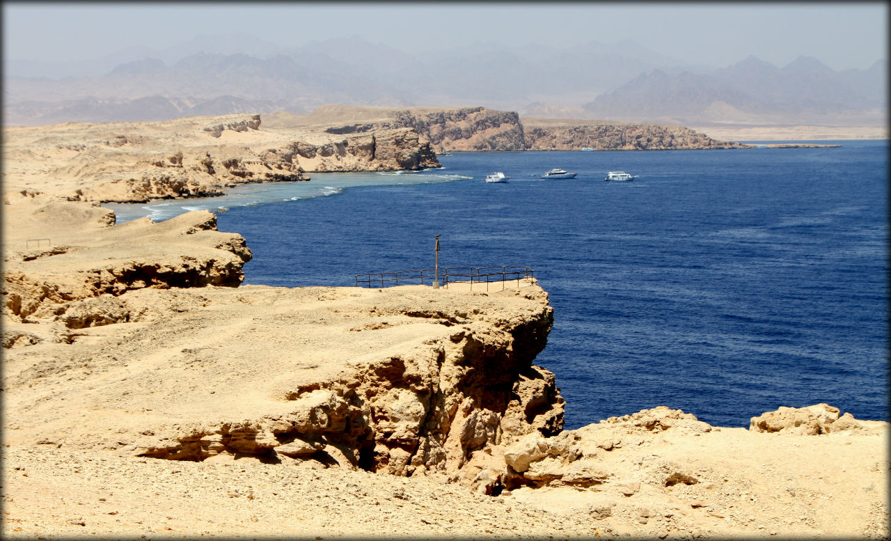 Посейдонов мыс или первый национальный парк Египта Провинция Южный Синай, Египет
