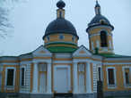 Отреставрированная церковь Святой Троицы, архитектор А. В. Квасов.