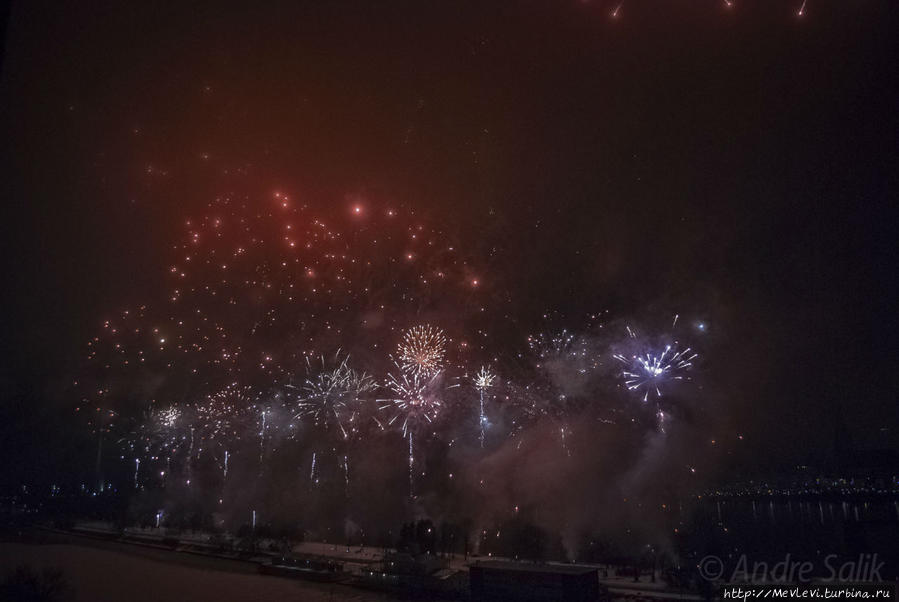 Празднование Нового года Рига, Латвия