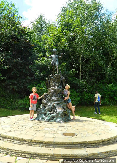 памятник Питеру Пэну Лондон, Великобритания