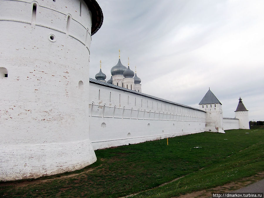 Белоснежная крепость над Волгой — Макарьевский монастырь Нижегородская область, Россия