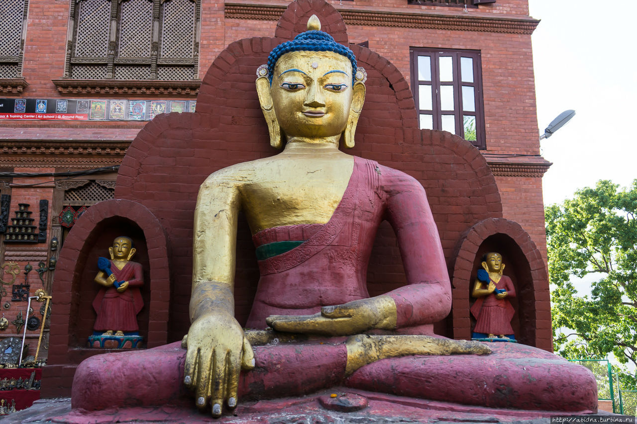 Обезьяний храм в Катманду Катманду, Непал