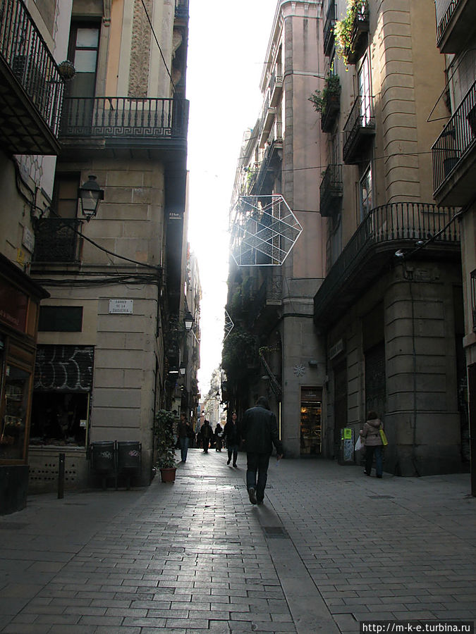 Готический квартал или как мы немного заблудились Барселона, Испания
