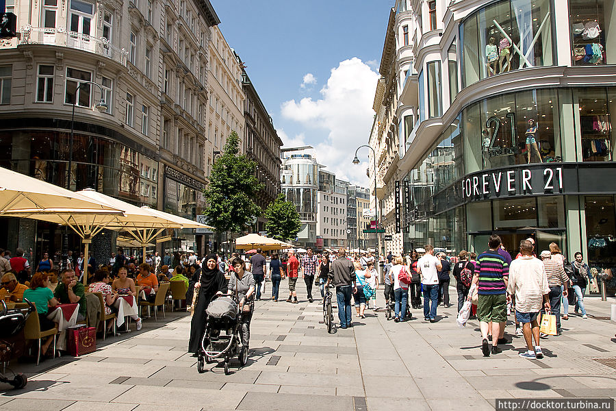 Kartnerstrasse — от Оперы к Стефансплац