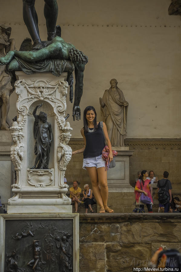 Площадь Синьории Флоренция, Италия