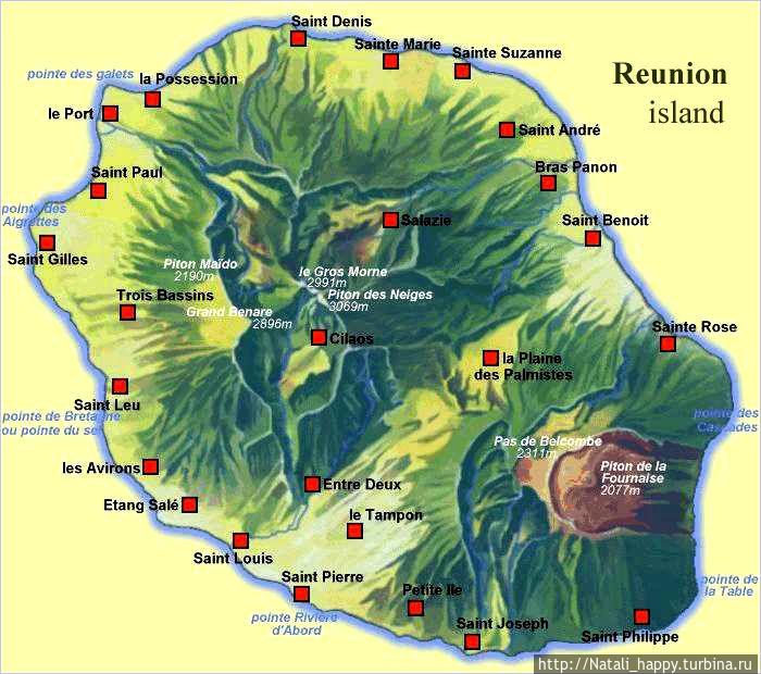 Путешествие на остров Реюньон Реюньон