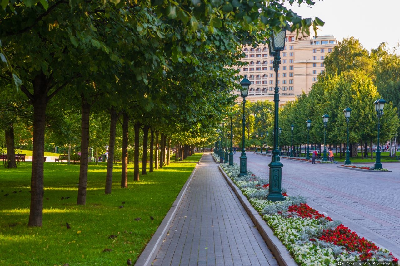 Прогулка по утренней Москве Москва, Россия