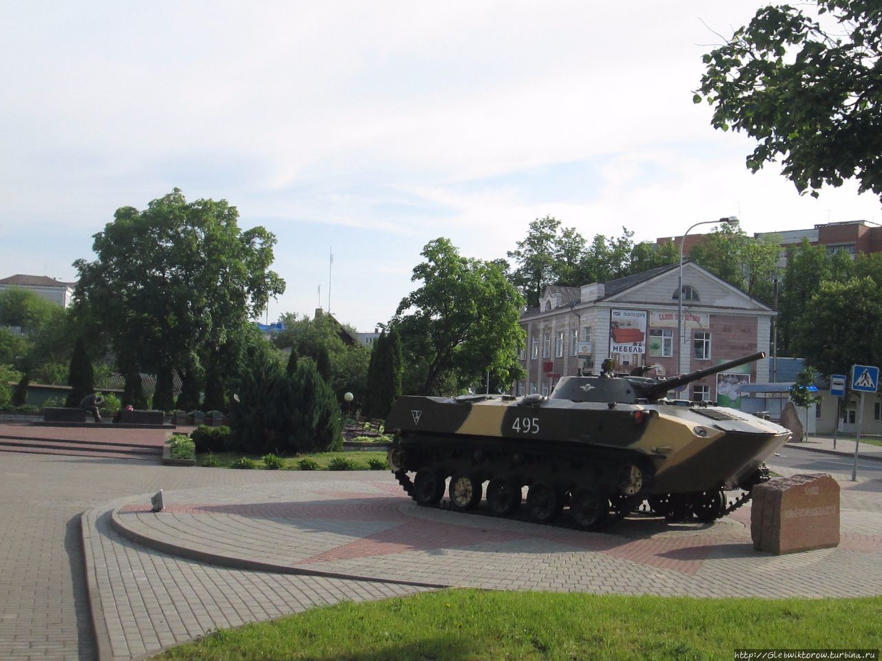 Прогулка по скверам и паркам Волковыск, Беларусь