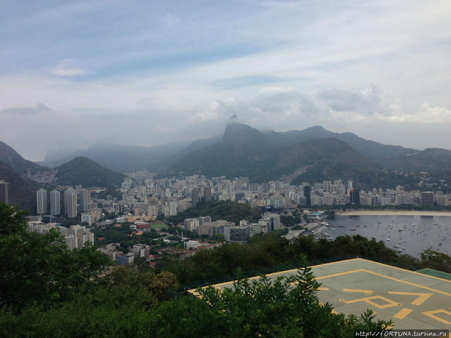 Сахарная Голова (396м) Рио-де-Жанейро, Бразилия