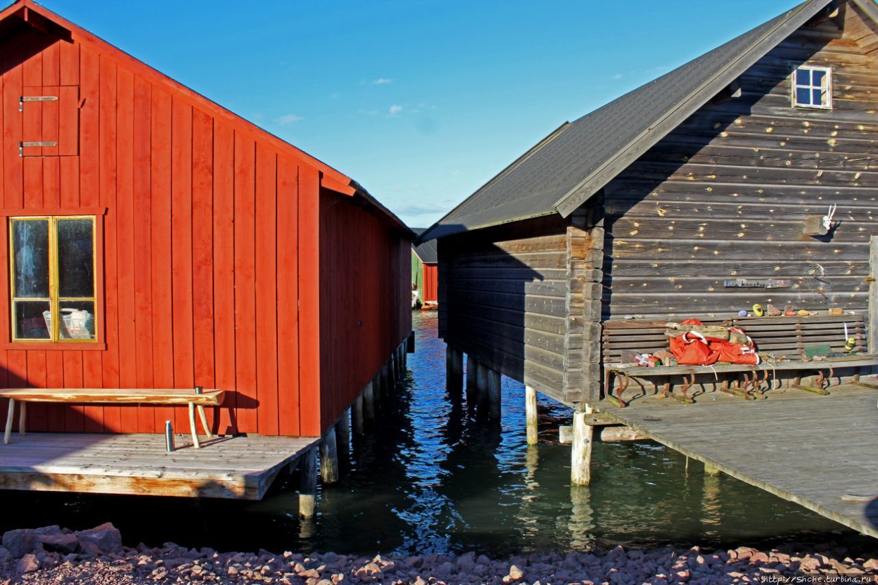 Морской квартал Sjökvarteret - атмосферное место на Аландах
