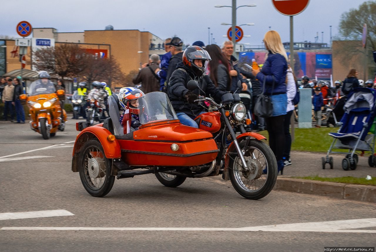 Парад открытия мотосезона в Риге Рига, Латвия