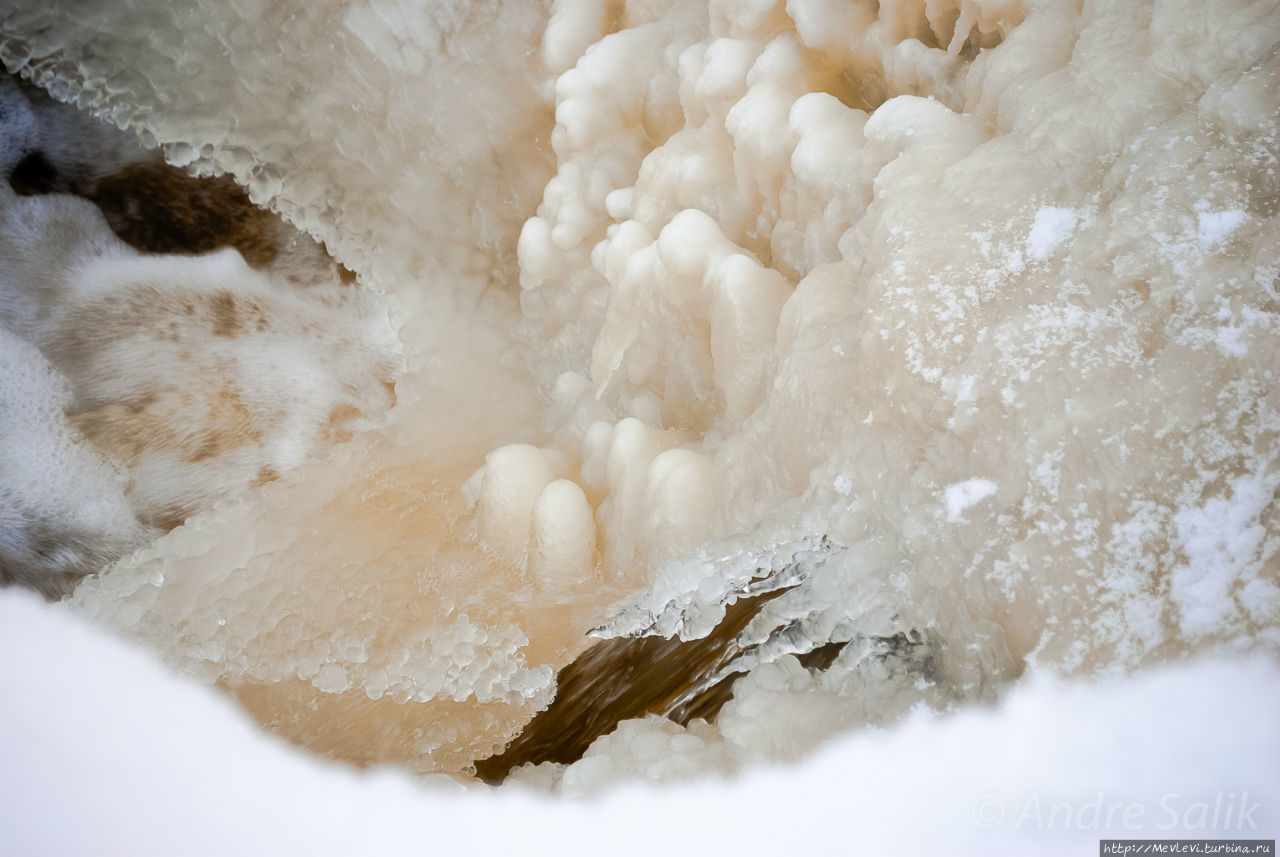 Мороз в парке Аркадия. Рига, Латвия