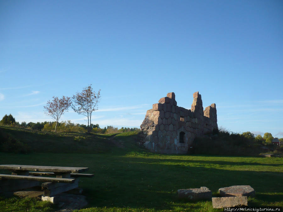 Руины крепости 